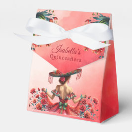Caixinha De Lembrancinhas Belo estilo mexicano Quinceañera