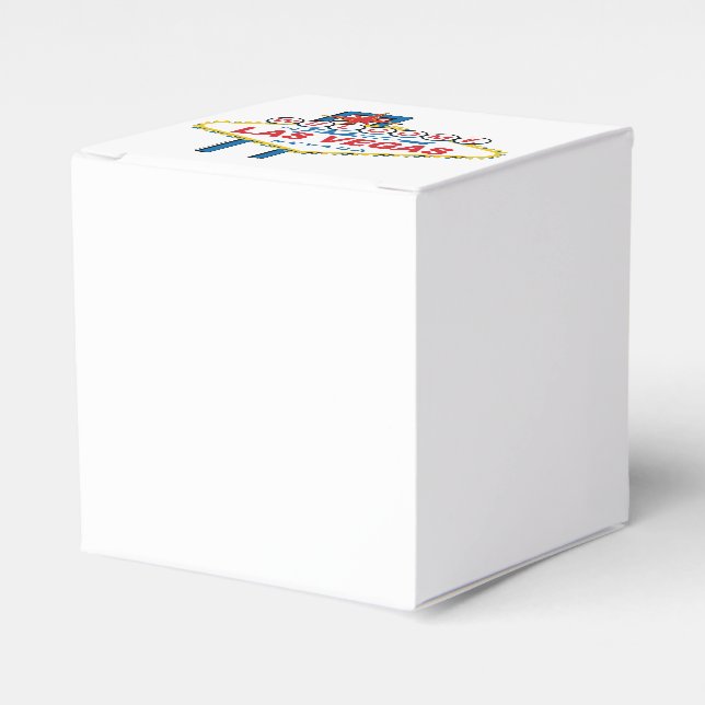 Caixinha De Lembrancinhas Bem-vindo a Las Vegas (Frente)