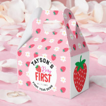 Berry First Birthday primeiro aniversario Strawber
