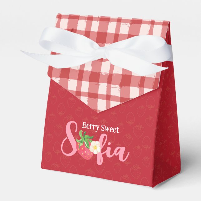 Caixinha De Lembrancinhas Berry Sweet Gift Bag (Frente)