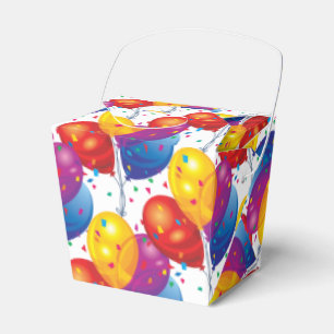 Caixinha De Lembrancinhas Birthday Balloons Favor Box