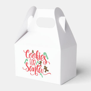 Caixinha De Lembrancinhas Biscoitos para o papai noel