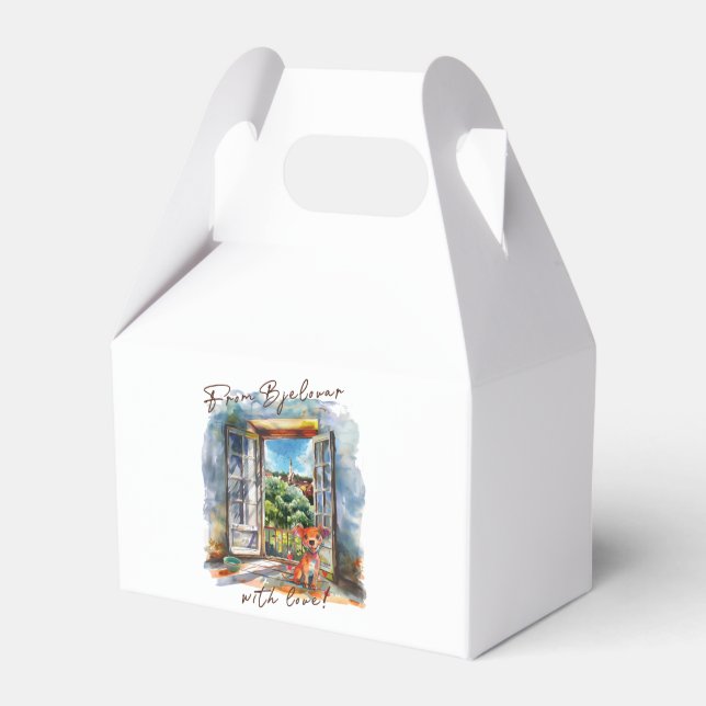 Caixinha De Lembrancinhas Bjelovar (Frente)