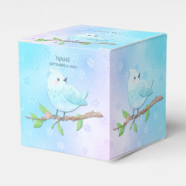 Caixinha De Lembrancinhas Blue Bird Favor Box