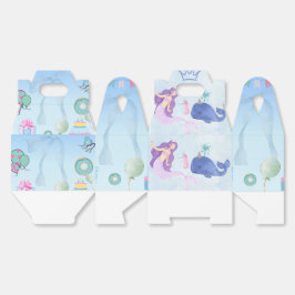 Caixinha De Lembrancinhas Blue Birthday Invitation