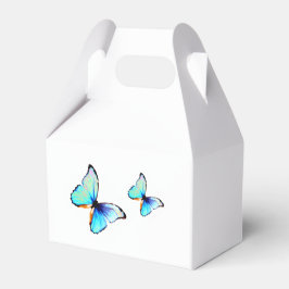 Caixinha De Lembrancinhas Blue Butterfly
