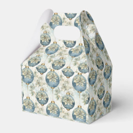 Caixinha De Lembrancinhas Blue Majestade Elegante Blue Dourado Splendor de N