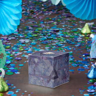 Caixinha De Lembrancinhas BM Bar Bat Mitzvah Star of David Blues