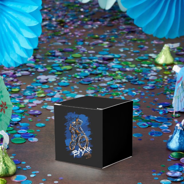 Caixinha De Lembrancinhas Bmx Bicycle Urban Graffiti streetwear  (Festa)