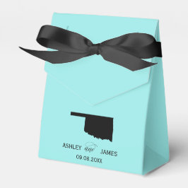 Caixinha De Lembrancinhas Boas-vindas a Oklahoma Favor Box, State Map