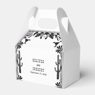 Caixinha De Lembrancinhas Boas-vindas ao Casamento Russo do Cowboy do País O