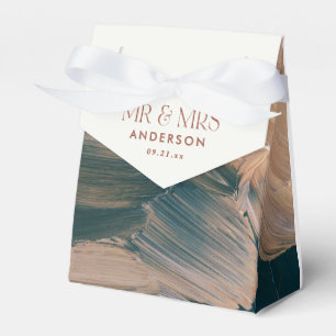 Caixinha De Lembrancinhas Bohenian boho teal rust terracotta.