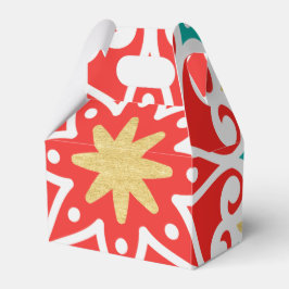 Caixinha De Lembrancinhas Boho Fiesta Geométrico