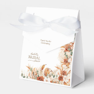Caixinha De Lembrancinhas Boho Floral Terracotta e Chá de panela de Tequila