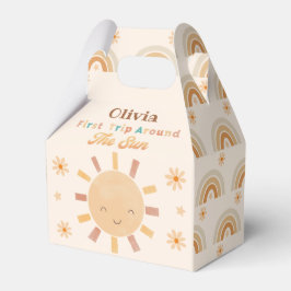 Caixinha De Lembrancinhas Boho Little Sunshine Chá de fraldas Box