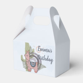 Caixinha De Lembrancinhas Boho Llama