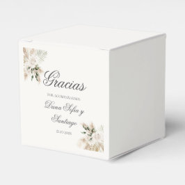 Caixinha De Lembrancinhas Boho Wedding Espanhol