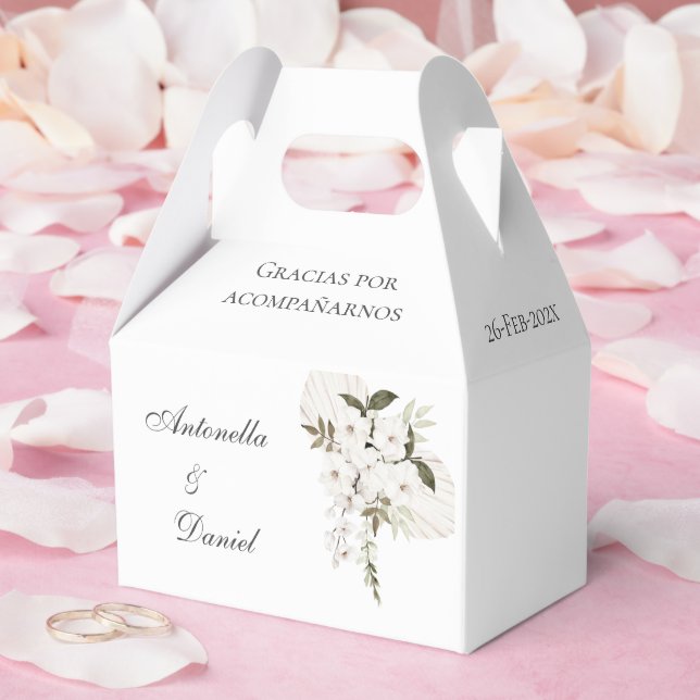 Caixinha De Lembrancinhas Boho Wedding Favor Boxes (Casamento)