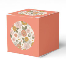 Boho Wildflower Favor Box