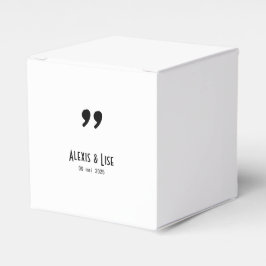 Caixinha De Lembrancinhas Boite à dragées Apostrophe