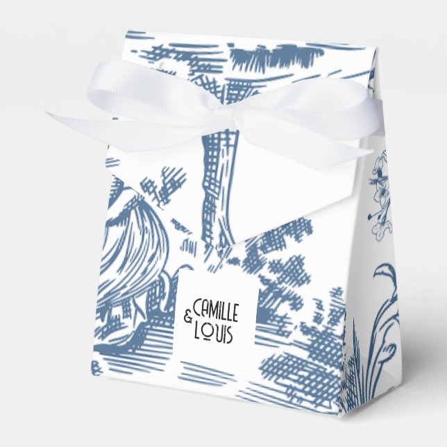 Caixinha De Lembrancinhas Boite à dragées Victoria (Frente)