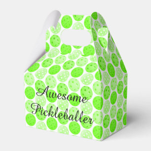 Caixinha De Lembrancinhas Bolas de Picleball - Bolas de Picleball Verde em B
