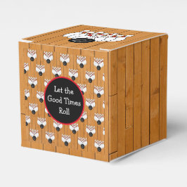 Caixinha De Lembrancinhas Boliche Themed Festa de aniversário