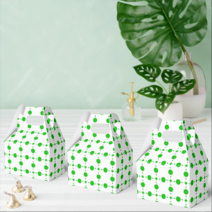 Caixinha De Lembrancinhas Bolinhas verdes, padrão de Bolinhas, pontos, ponto