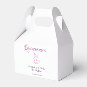 Caixinha De Lembrancinhas bolo de aniversário de 15 anos da quinceanera roxo