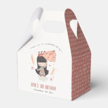 Bonita Elegante Rust Boho Princess no Aniversário 