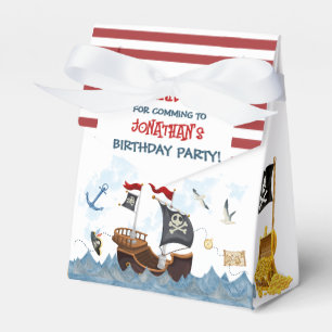 Caixinha De Lembrancinhas Bonito Aniversário Pirata Obrigado