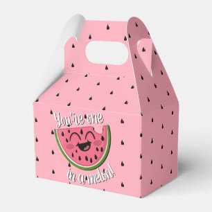Caixinha De Lembrancinhas Bonito primeiro aniversario de Melancia Melon