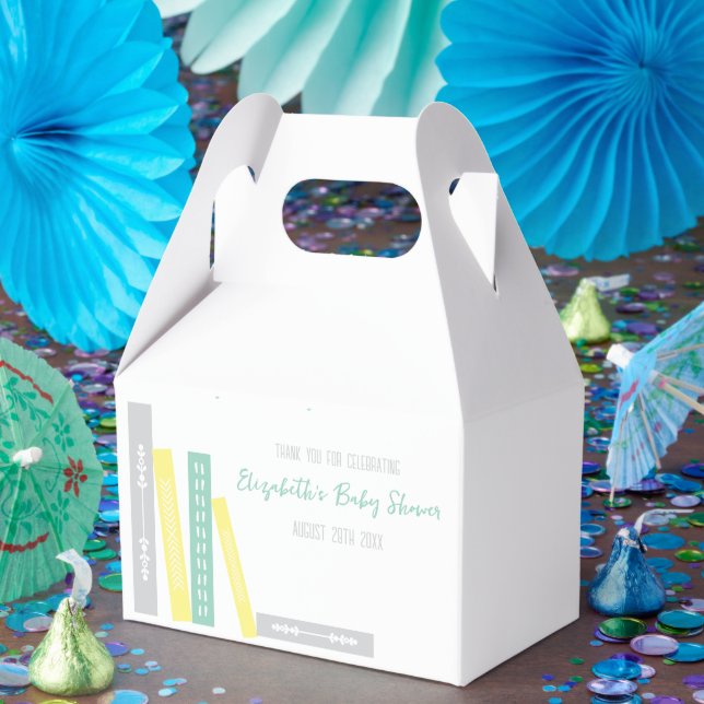 Caixinha De Lembrancinhas Books Baby Shower (Festa)