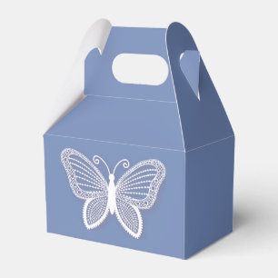 Caixinha De Lembrancinhas Borboleta Cornflower Blue Borboletas Casamento