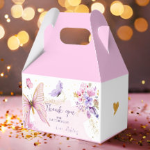 Borboleta Gable Box Jardim Floral Bebê Aniversário