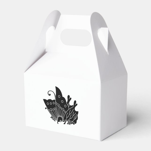 Caixinha De Lembrancinhas borboleta Oda (Verso)