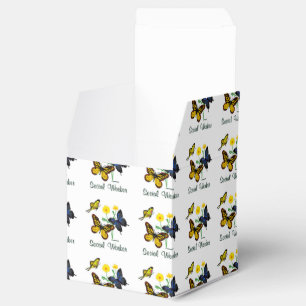 Caixinha De Lembrancinhas Borboletas do assistente social