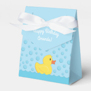 Caixinha De Lembrancinhas Borracha Ducky Party Kids Baby