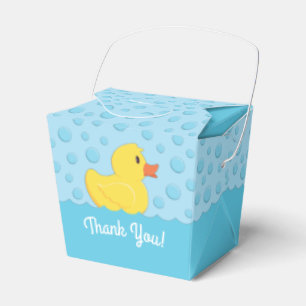 Caixinha De Lembrancinhas Borracha Ducky Party Kids Baby