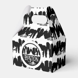 Caixinha De Lembrancinhas Boston Skyline