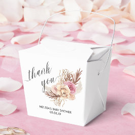 Caixinha De Lembrancinhas Box Boho Dusty Rose Bouquet