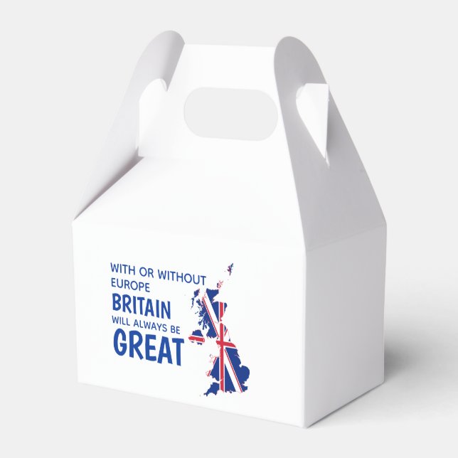 CAIXINHA DE LEMBRANCINHAS BREXIT GRÃ-BRETANHA EUROPA (Frente)