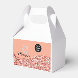 Caixinha De Lembrancinhas brilho azul adicionar texto de logotipo obrigado d