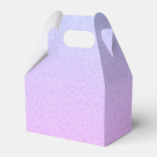 Caixinha De Lembrancinhas Brilho Pastel Ombre