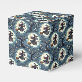 Caixinha De Lembrancinhas Bruxas, luas e árvores torcidas