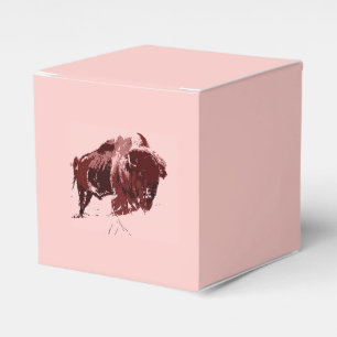 Caixinha De Lembrancinhas Buffalo - Bison