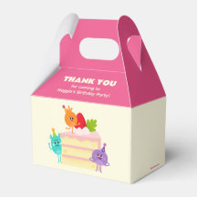 Bumble Nums Birthday Cake Obrigado