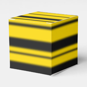 Caixinha De Lembrancinhas Bumblebee inspirado Padrão Striped amarelo/preto