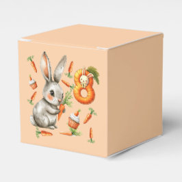 Caixinha De Lembrancinhas Bunnies e Carrots 8ª Festa de aniversário
