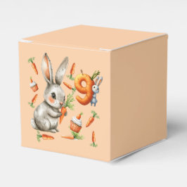 Caixinha De Lembrancinhas Bunnies e Carrots 9ª Festa de aniversário